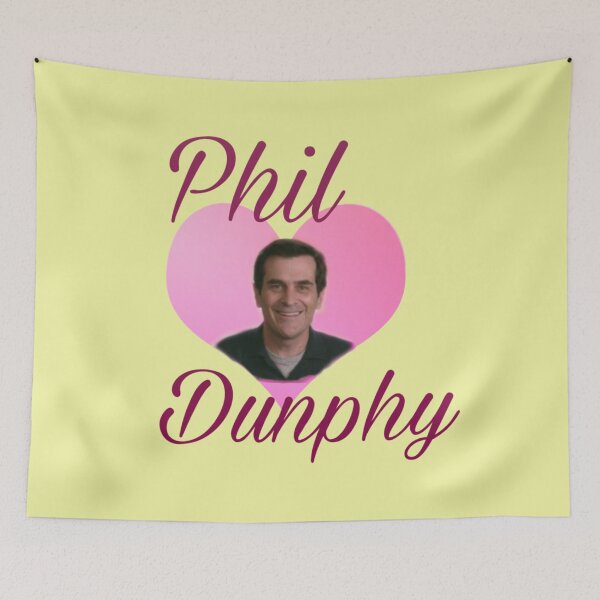 Item preview, Modern Family Phil Dunphy heart meme   designed and sold by DillonMoen.