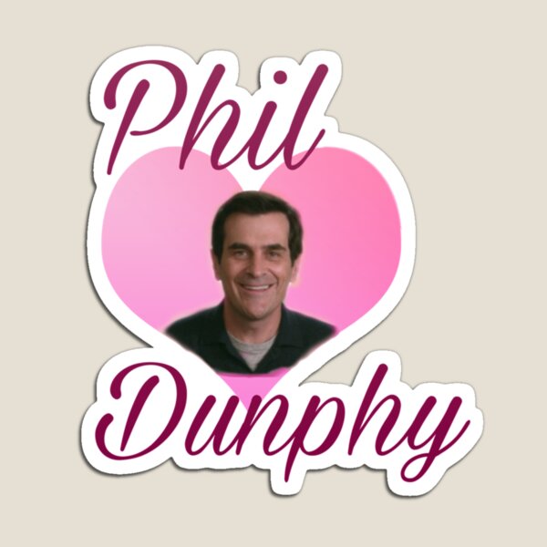 Item preview, Modern Family Phil Dunphy heart meme   designed and sold by DillonMoen.