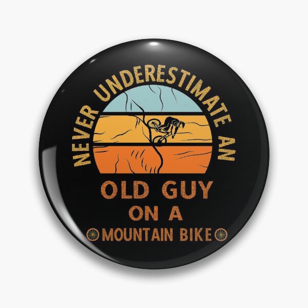 Item preview, Never Underestimate An Old Guy On A Mountain Bike designed and sold by solimangomaa.