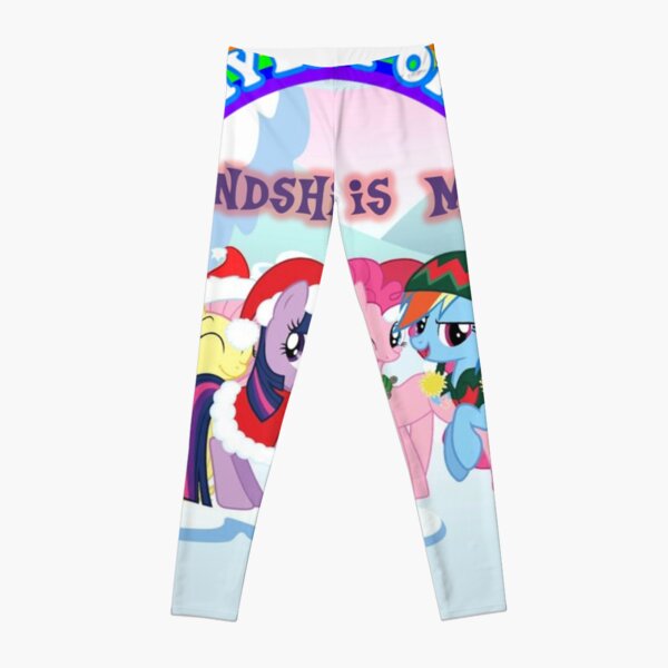 Official Retro My Little Pony Electric Splats Fitness Leggings from Wild Bangara 