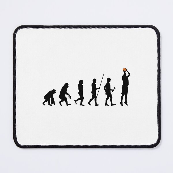 Item preview, Human Evolution Basketball print product designed and sold by theodoros20.