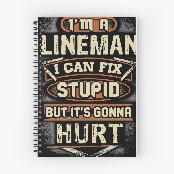 Artikelvorschau, Ich kann dumme lustige Elektriker Lineman Zitate mit dem Spruch Geschenk nicht reparieren entworfen und verkauft von BrennaEirlys.