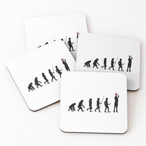 Item preview, Human Evolution Basketball print product designed and sold by theodoros20.