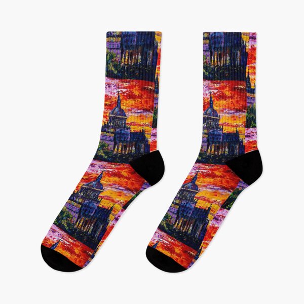 Item preview, Madrid. Almudena Cathedral at sunset designed and sold by Natalia_Shchip.