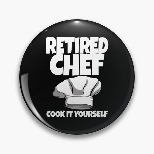 Item preview, Retired Chef designed and sold by Bendthetrend.