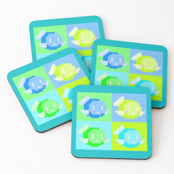 Item preview, Sea Colors Pixel Blowfish designed and sold by rin3d .