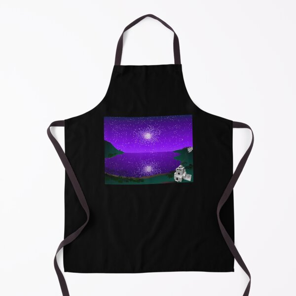 Item preview, "Star Port" - Star Cluster over Alien Landscape designed and sold by Marymarice.