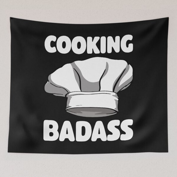 Item preview, Cooking Badass designed and sold by Bendthetrend.