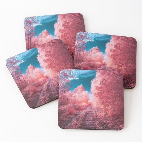 Item preview, Train Lines With Pink Trees designed and sold by xdkiller666.