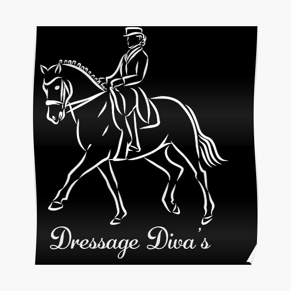 Posters Sur Le Theme Dressage Redbubble