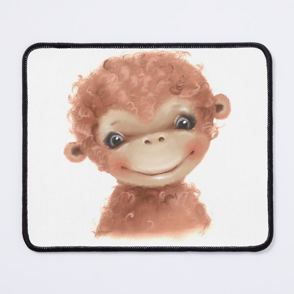 Item preview, monkey watercolor portraits designed and sold by Hartics.