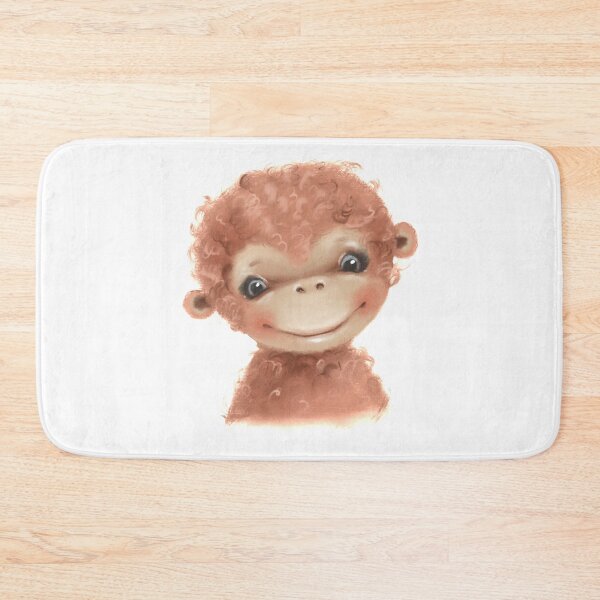 Item preview, monkey watercolor portraits designed and sold by Hartics.