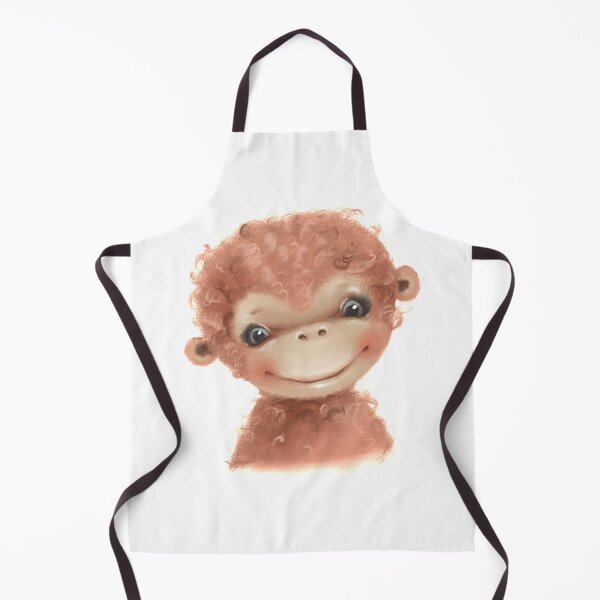 Item preview, monkey watercolor portraits designed and sold by Hartics.