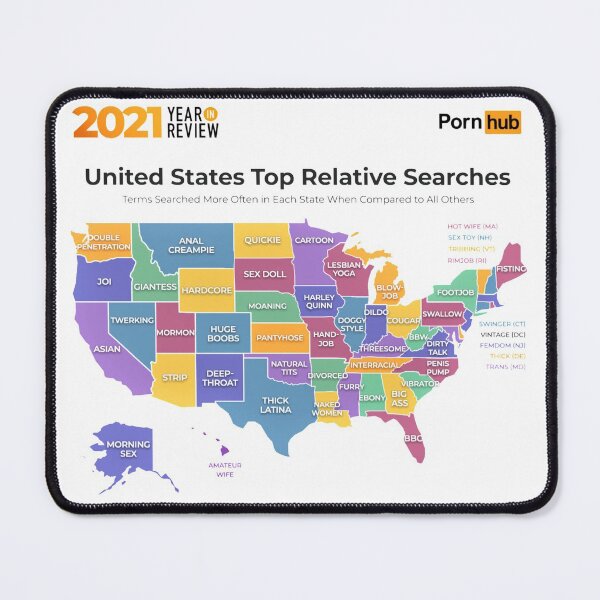 Item preview, PHub map 2021 united states searches designed and sold by lacm2020.