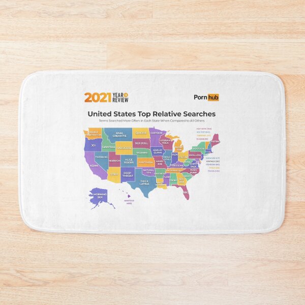 Item preview, PHub map 2021 united states searches designed and sold by lacm2020.