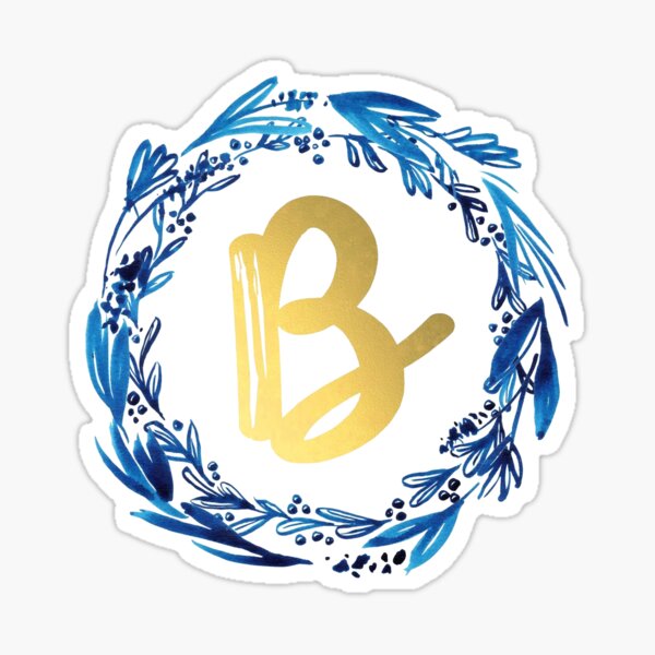 B Stickers | Redbubble