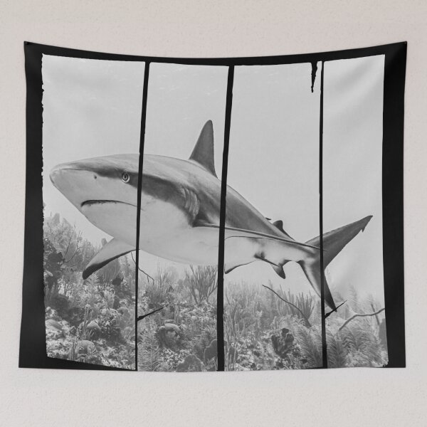Item preview, Vintage Shark for  sharks and ocean lovers designed and sold by Faty-Za.