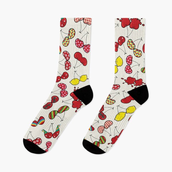 Item preview, Oh! I'm Mad About Cheeky Cherries Pattern © fatfatin designed and sold by fatfatin.