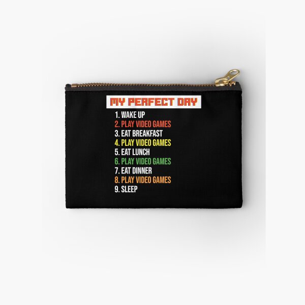 Item preview, Gamer Perfect Day, My Perfect Day , Funny Gaming Gift For Couples, Humour Gaming Present For Boys, Best Christmas Presents For Pc Gamers, For Computer Gamers designed and sold by RedHive.