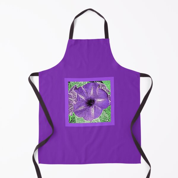 Item preview, Morning Glory Block Print - soft violet designed and sold by Marymarice.