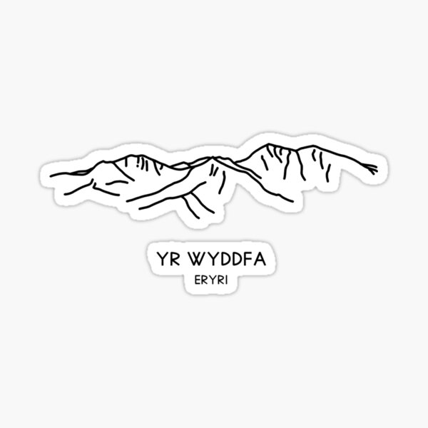 Yr Wyddfa, Eryri Sticker