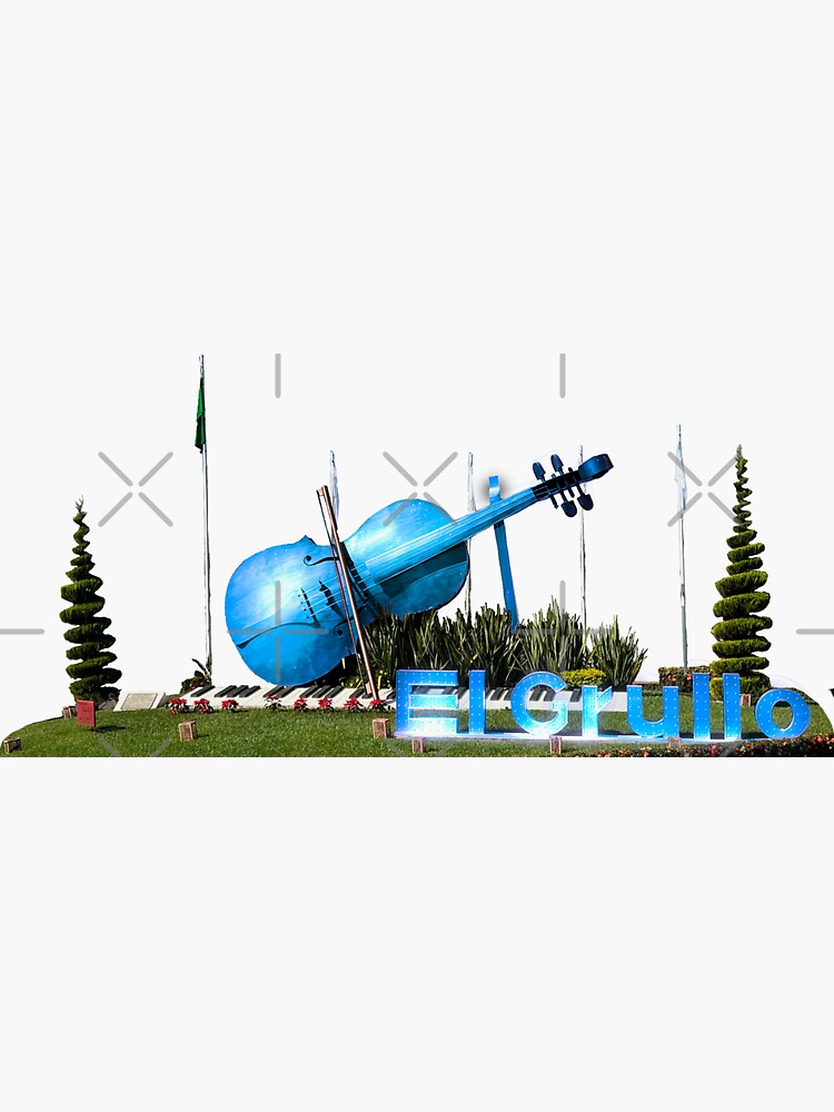 " El Grullo Jalisco Mexico , cuna de artistas" Sticker for Sale by