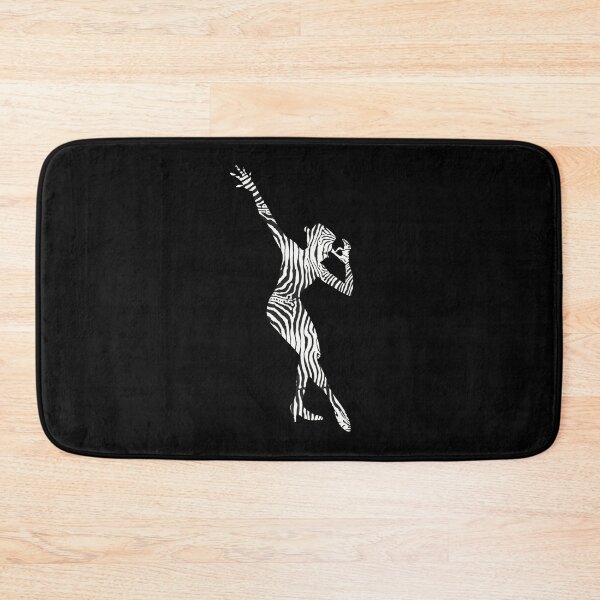 Item preview, JAZZ DANCER SILHOUETTE - ZEBRA TEXTURE designed and sold by KoolDsignsDANCE.