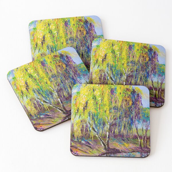 Item preview, Willow near the Muga river designed and sold by Natalia_Shchip.