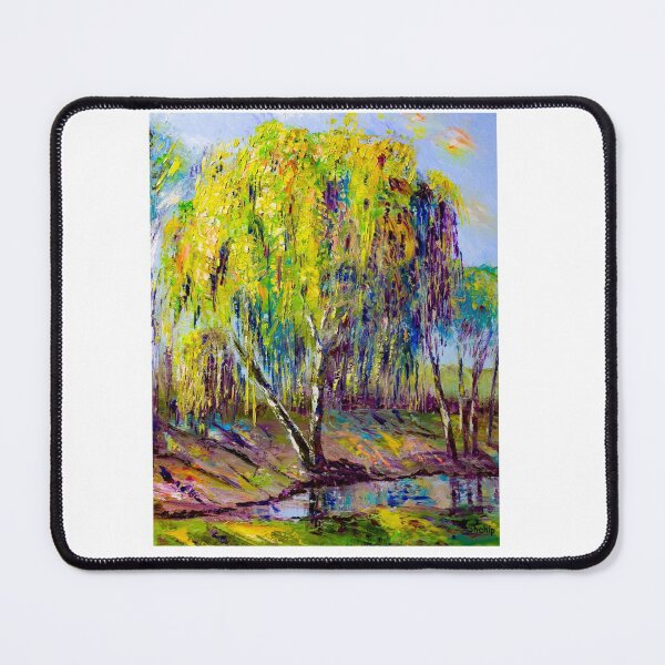 Item preview, Willow near the Muga river designed and sold by Natalia_Shchip.