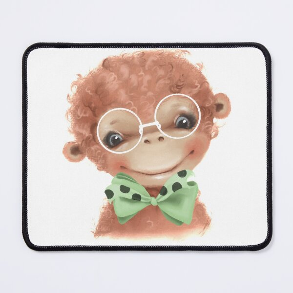 Item preview, monkey watercolor portraits designed and sold by Hartics.
