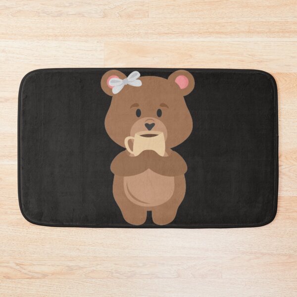 Item preview, Bear drinking coffee designed and sold by dortmond.