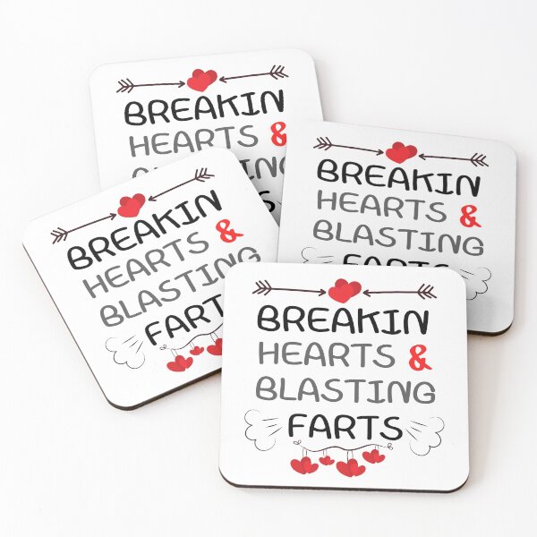 Item preview, Breakin Hearts and Blastin Farts designed and sold by MaypanaShop.
