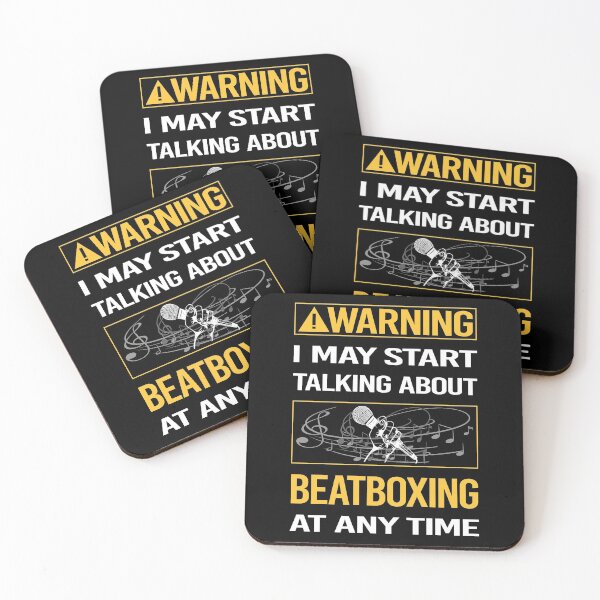 Item preview, Funny Warning Beat Box Beatboxing Beatbox designed and sold by ArydeaNoriega.