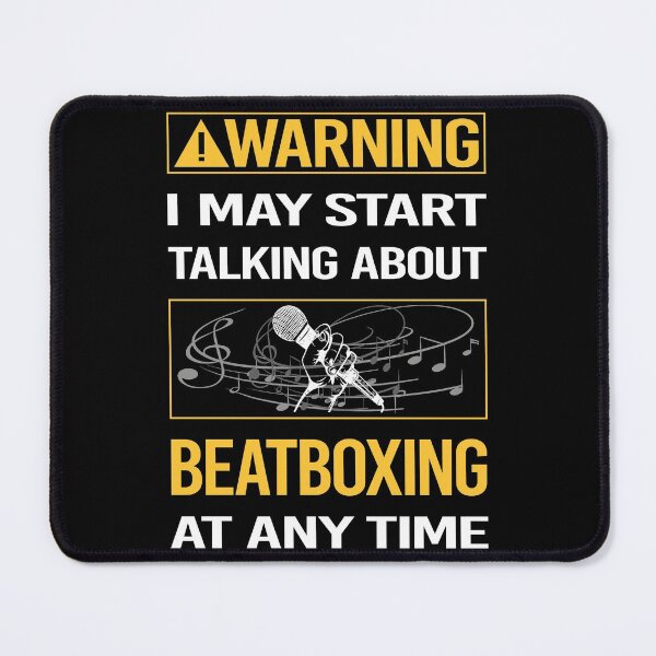 Item preview, Funny Warning Beat Box Beatboxing Beatbox designed and sold by ArydeaNoriega.
