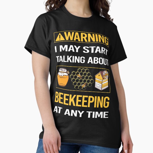Item preview, Funny Warning Beekeeping Beekeeper Apiculture designed and sold by ArydeaNoriega.