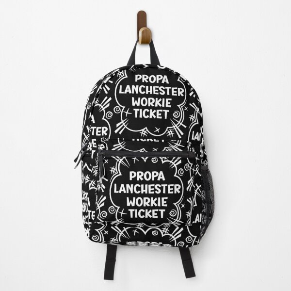 Item preview, PROPA LANCHESTER WORKIE TICKET a cheeky design for people from Lanchester in the North East of England designed and sold by robimerch.