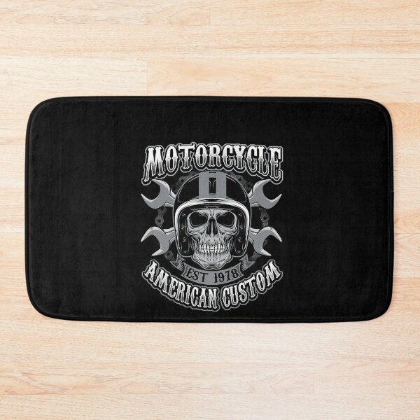 Item preview, Skull Biker Motorcycle Hoodie Helmet American 1978 designed and sold by vuhungbnz.