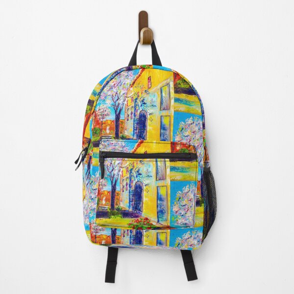 Item preview, Old city. Blooming tree designed and sold by Natalia_Shchip.