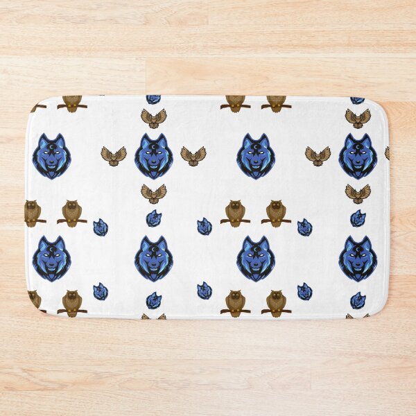 Item preview, Wolf and Owl-Animal Lovers designed and sold by theredsharp.