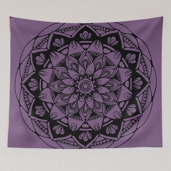 Item preview, Black&White Mandala designed and sold by Darya Yakusheva.
