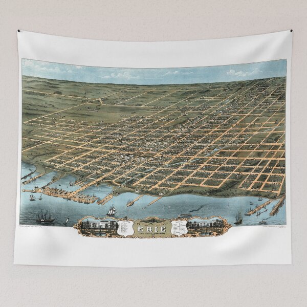 Item preview, Erie - Pennsylvania - 1870 designed and sold by paulrommer.