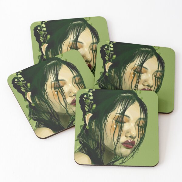 Item preview, green girl designed and sold by scribblin.