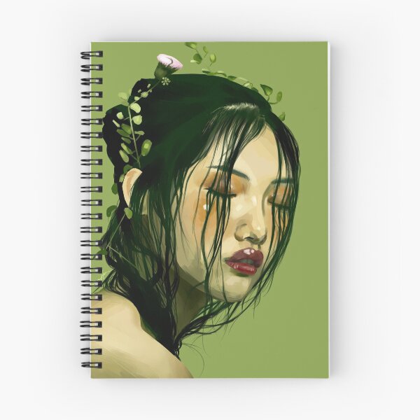 Item preview, green girl designed and sold by scribblin.