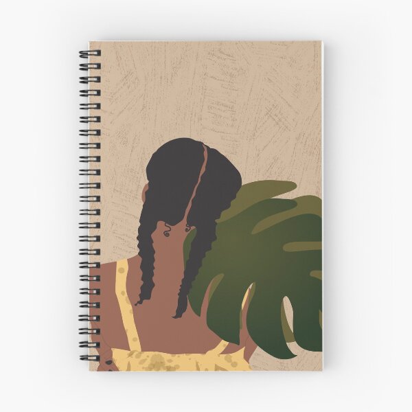 Item preview, Black Girl Holding Leaves designed and sold by Dess Illustrations.