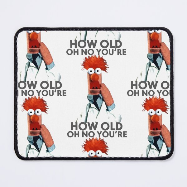 Item preview, Muppets Beaker Oh No You're How Old Birthday designed and sold by TaraSquires.