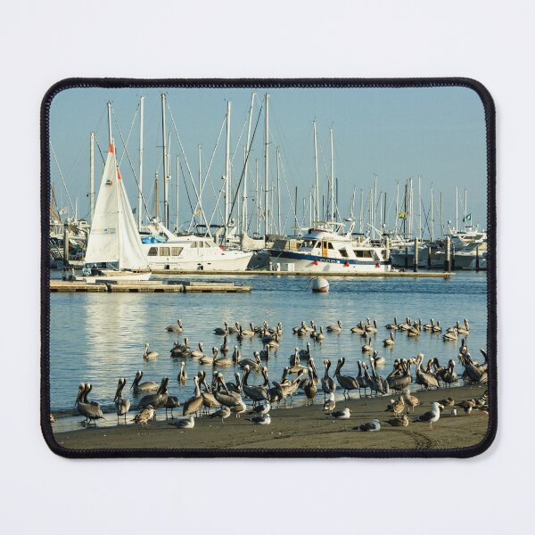 Item preview, Santa Barbara California Crowded Marina designed and sold by Georgia Mizuleva.