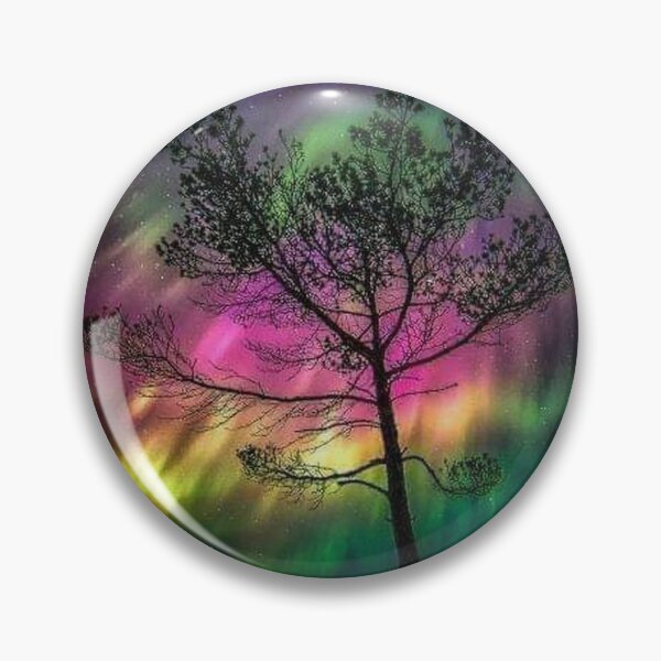 Item preview, norther lights tree  designed and sold by HowlingClothing.