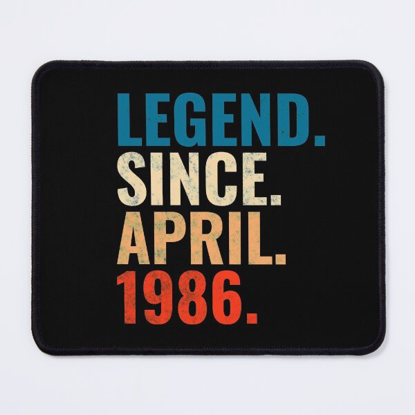 Item preview, Legend Since April 1986 Retro Vintage designed and sold by Teelogic.