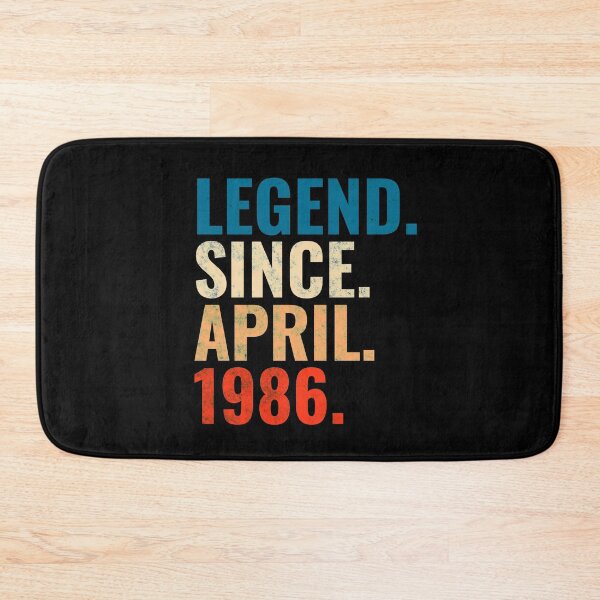 Item preview, Legend Since April 1986 Retro Vintage designed and sold by Teelogic.