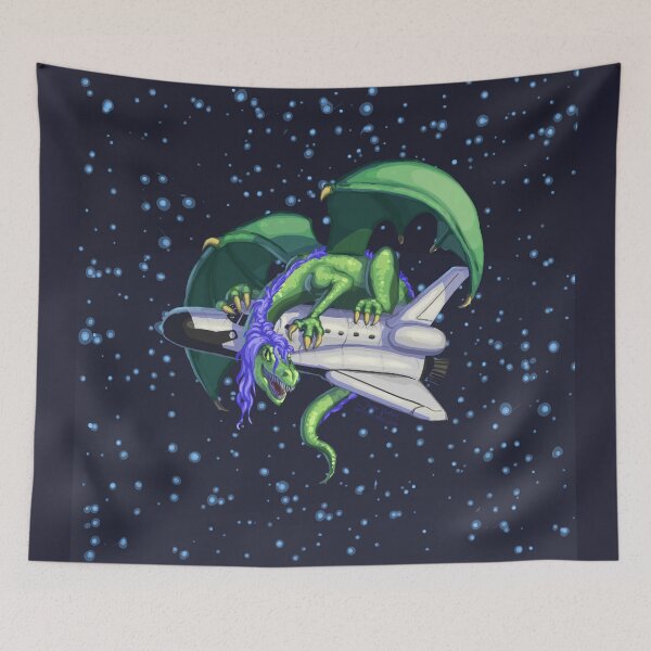 Item preview, Dragon in space designed and sold by Vuollet.